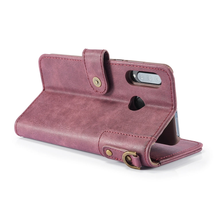 For Huawei Nova 4e Cowhide Texture Horizontal Flip Leather Case, with Holder & Card Slots & Wallet & Lanyard