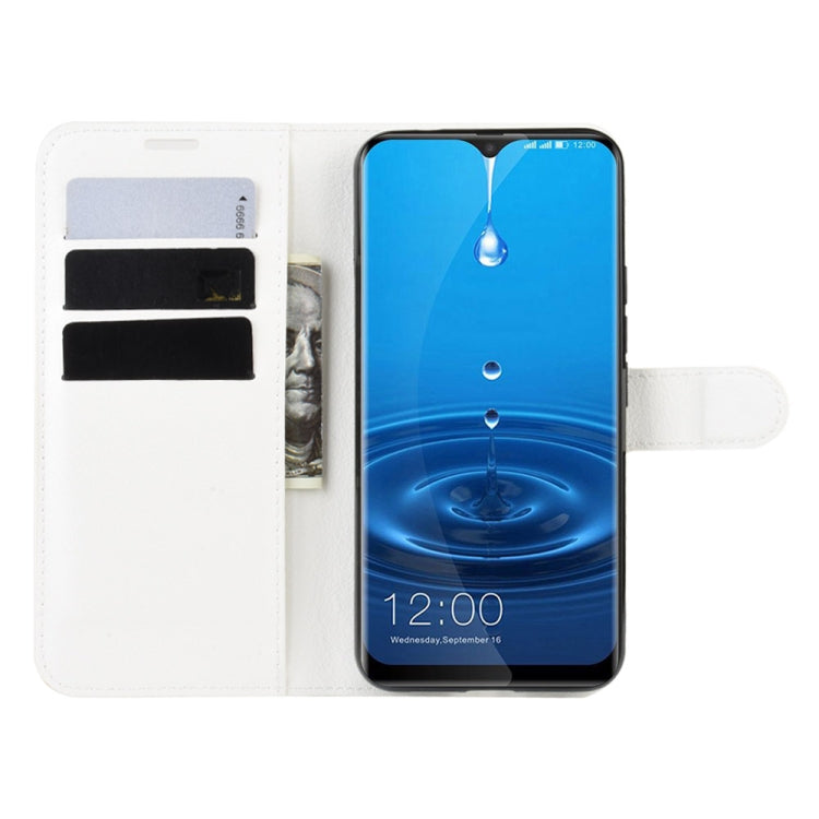 For LEAGOO M13 Litchi Texture Horizontal Flip Leather Case with Wallet & Holder & Card Slots