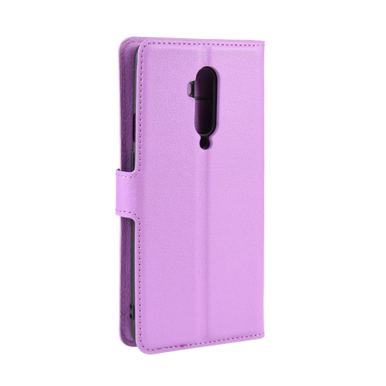 For OnePlus 7T Pro Litchi Texture Horizontal Flip Leather Case with Wallet & Holder & Card Slots