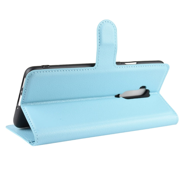 For OnePlus 7T Pro Litchi Texture Horizontal Flip Leather Case with Wallet & Holder & Card Slots