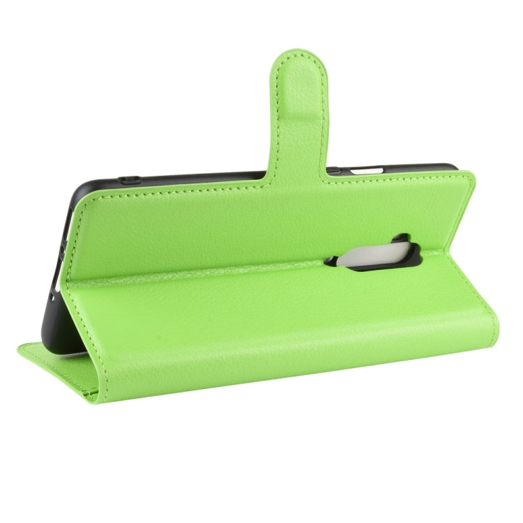 For OnePlus 7T Pro Litchi Texture Horizontal Flip Leather Case with Wallet & Holder & Card Slots