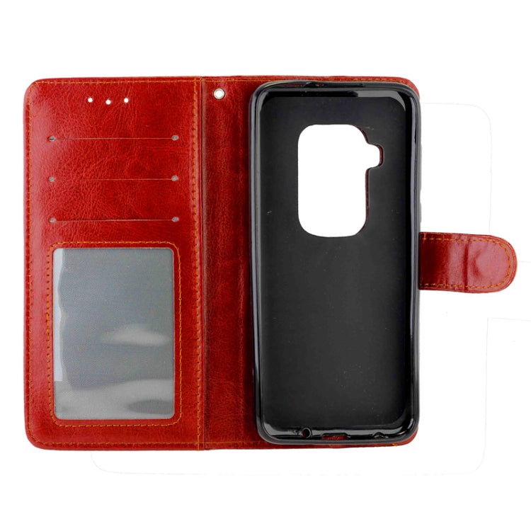 For Motorola Moto One Zoom/One Pro Crazy Horse Texture Horizontal Flip Leather Case with Holder & Card Slots & Wallet & Photo Frame