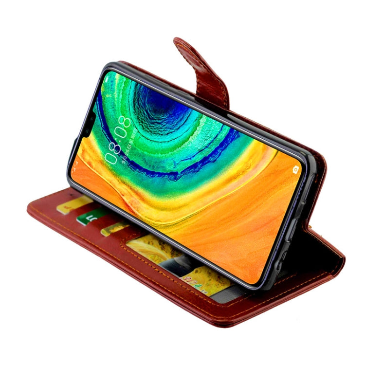 For Huawei Mate 30 Crazy Horse Texture Horizontal Flip Leather Case with Holder & Card Slots & Wallet & Photo Frame