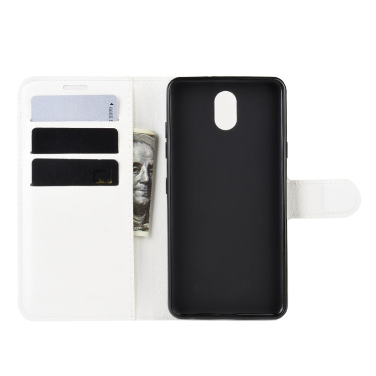 For LG K30 2019/X2 2019 Litchi Texture Horizontal Flip Leather Case with Wallet & Holder & Card Slots