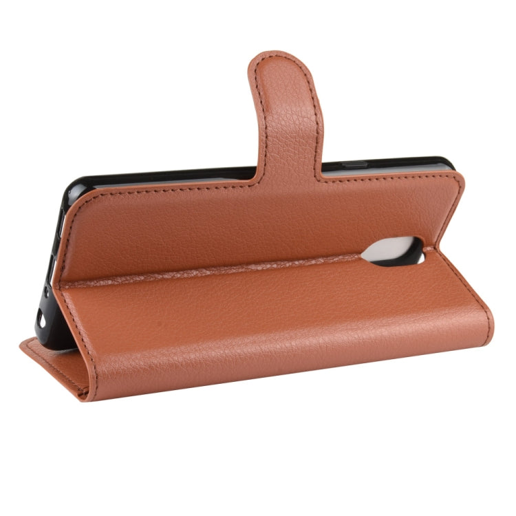 For LG K30 2019/X2 2019 Litchi Texture Horizontal Flip Leather Case with Wallet & Holder & Card Slots