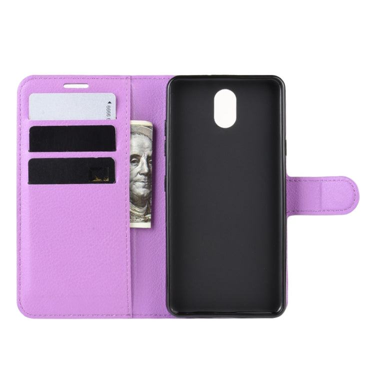 For LG K30 2019/X2 2019 Litchi Texture Horizontal Flip Leather Case with Wallet & Holder & Card Slots