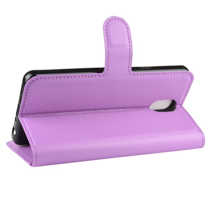 For LG K30 2019/X2 2019 Litchi Texture Horizontal Flip Leather Case with Wallet & Holder & Card Slots