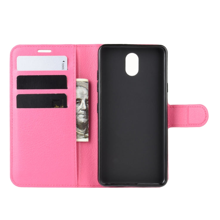 For LG K30 2019/X2 2019 Litchi Texture Horizontal Flip Leather Case with Wallet & Holder & Card Slots