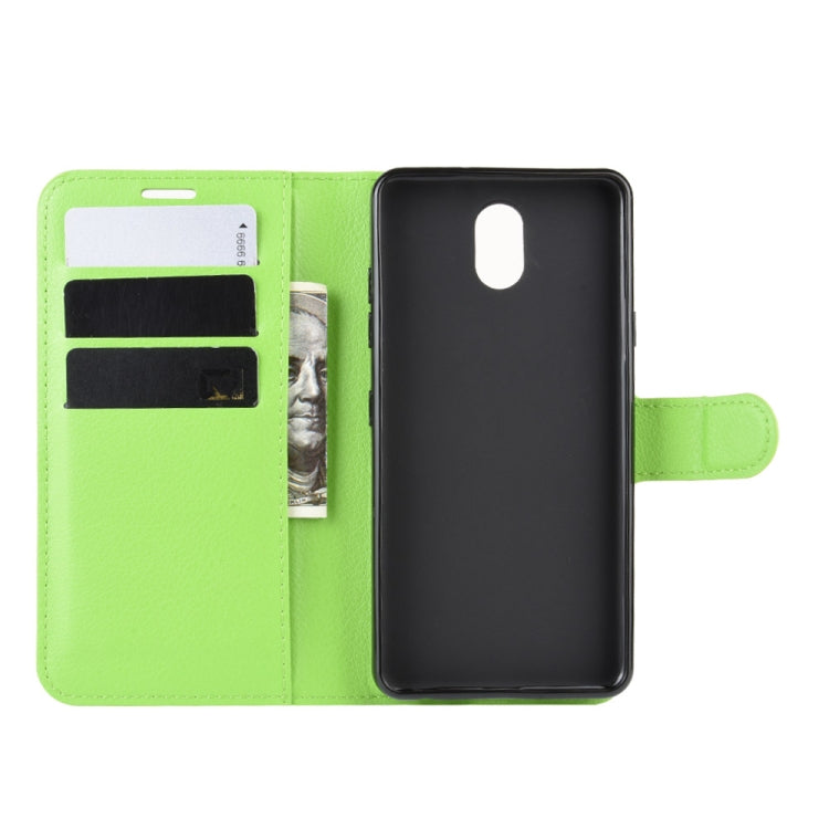 For LG K30 2019/X2 2019 Litchi Texture Horizontal Flip Leather Case with Wallet & Holder & Card Slots