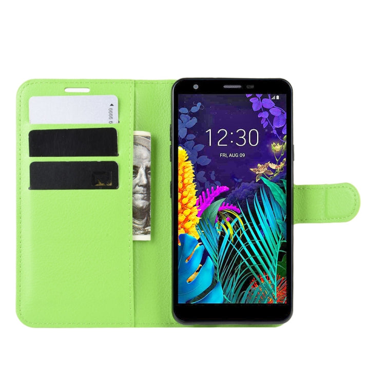 For LG K30 2019/X2 2019 Litchi Texture Horizontal Flip Leather Case with Wallet & Holder & Card Slots