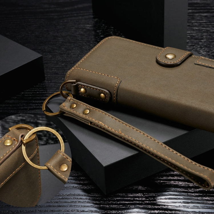 For Galaxy Note10 Cowhide Texture Horizontal Flip Leather Case with Holder & Card Slots & Wallet & Lanyard