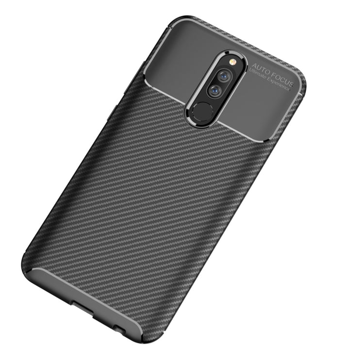 For Xiaomi Redmi 8 Beetle Series Carbon Fiber Texture Shockproof TPU Case