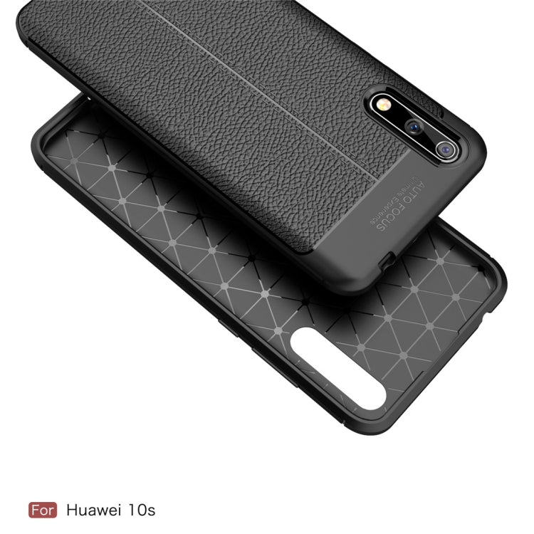 For Huawei Enjoy 10s Litchi Texture TPU Shockproof Case
