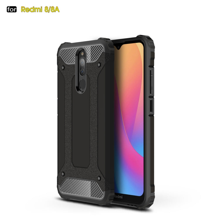 For Xiamo Redmi 8 / 8A Magic Armor TPU + PC Combination Case