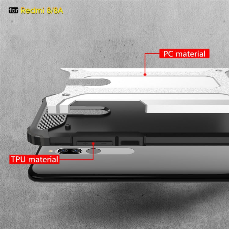 For Xiamo Redmi 8 / 8A Magic Armor TPU + PC Combination Case