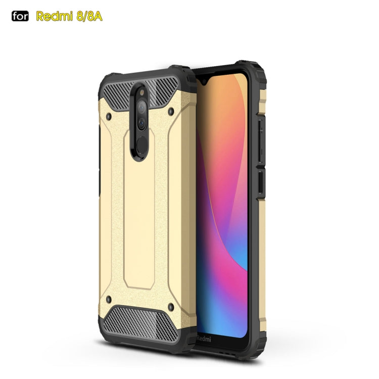 For Xiamo Redmi 8 / 8A Magic Armor TPU + PC Combination Case