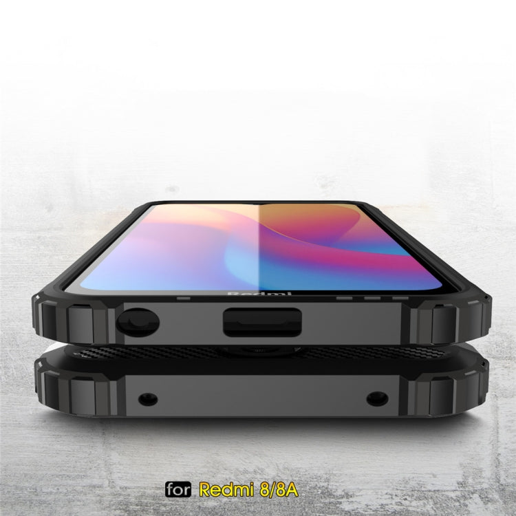 For Xiamo Redmi 8 / 8A Magic Armor TPU + PC Combination Case