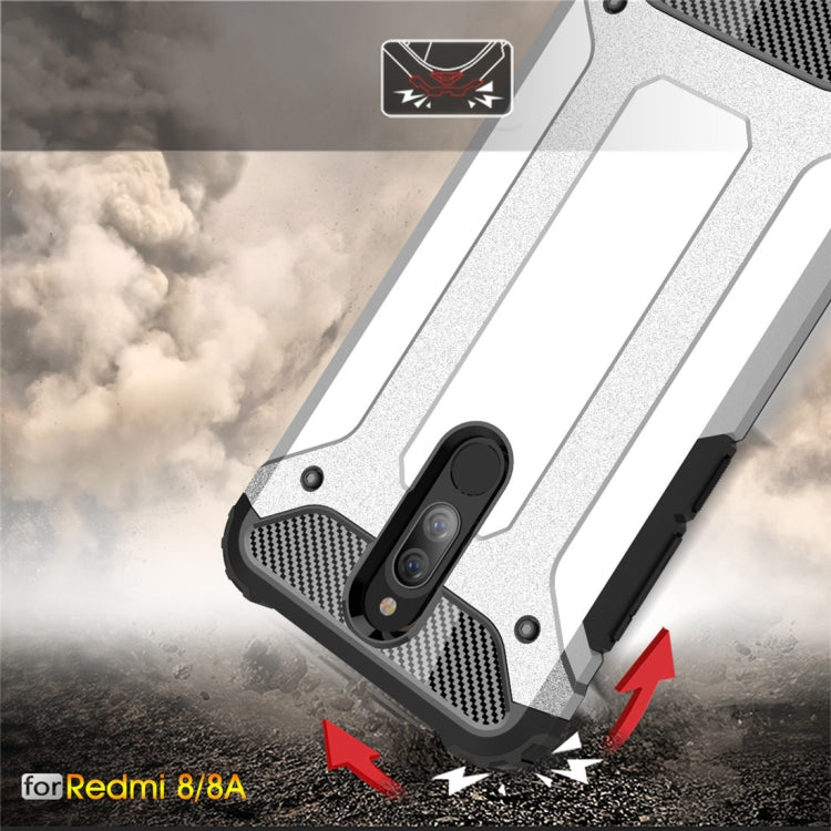 For Xiamo Redmi 8 / 8A Magic Armor TPU + PC Combination Case