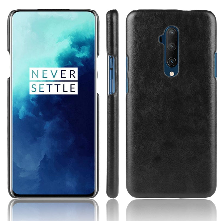 For OnePlus 7T Pro Shockproof Litchi Texture PC + PU Case