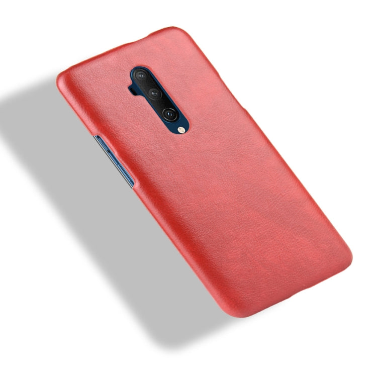 For OnePlus 7T Pro Shockproof Litchi Texture PC + PU Case