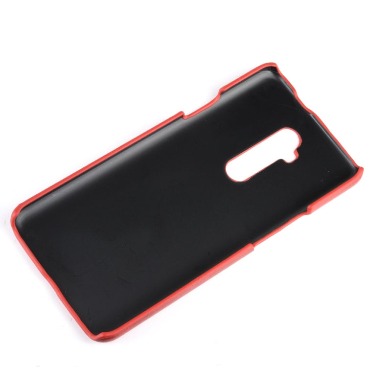 For OnePlus 7T Pro Shockproof Litchi Texture PC + PU Case
