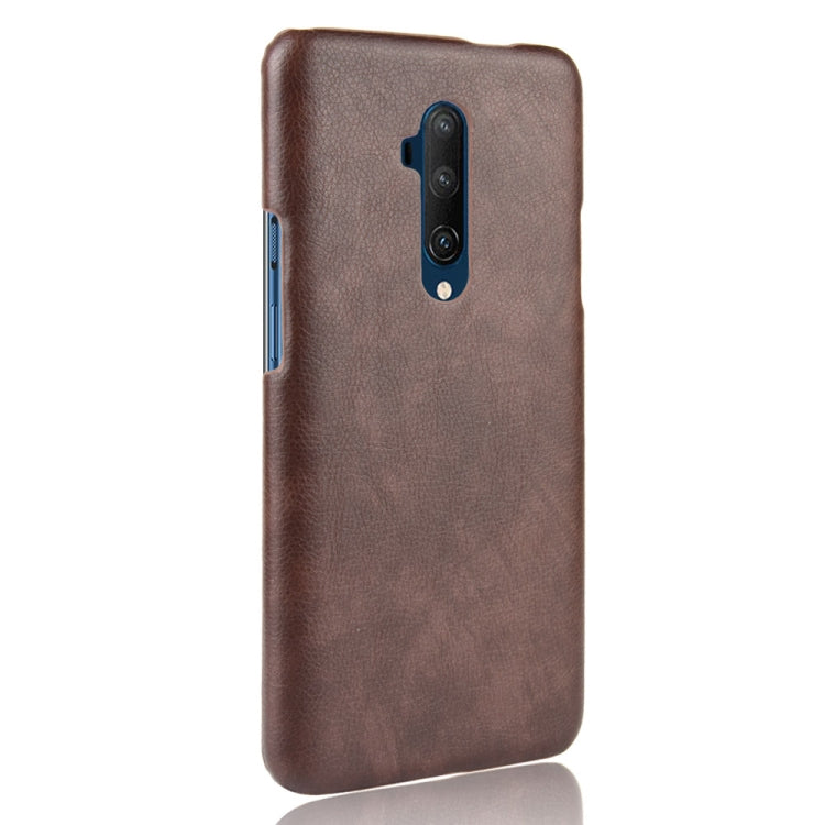 For OnePlus 7T Pro Shockproof Litchi Texture PC + PU Case