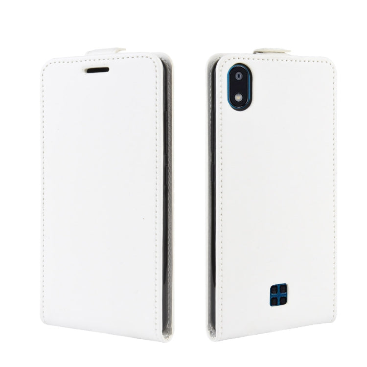 For LG K20 (2019) Crazy Horse Vertical Flip Leather Protective Case