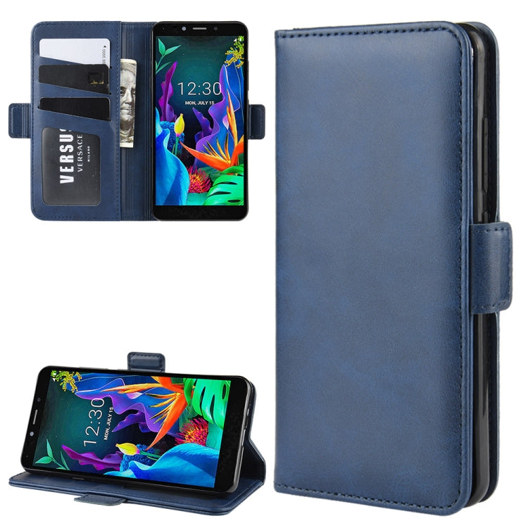 For LG K20 (2019) Wallet Stand Leather Cell Phone Case with Wallet & Holder & Card Slots
