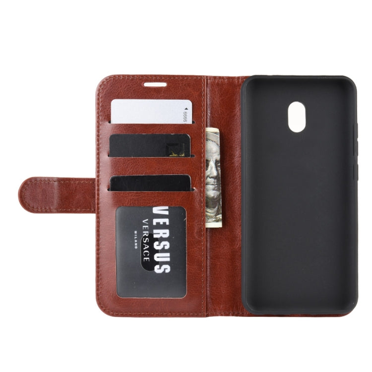 For Xiaomi Redmi 8A R64 Texture Single Fold Horizontal Flip Leather Case with Holder & Card Slots & Wallet