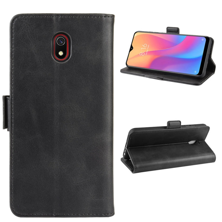 For Xiaomi Redmi 8A Dual-side Magnetic Buckle Horizontal Flip Leather Case with Holder & Card Slots & Wallet & Photo Frame