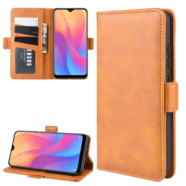 For Xiaomi Redmi 8A Dual-side Magnetic Buckle Horizontal Flip Leather Case with Holder & Card Slots & Wallet & Photo Frame