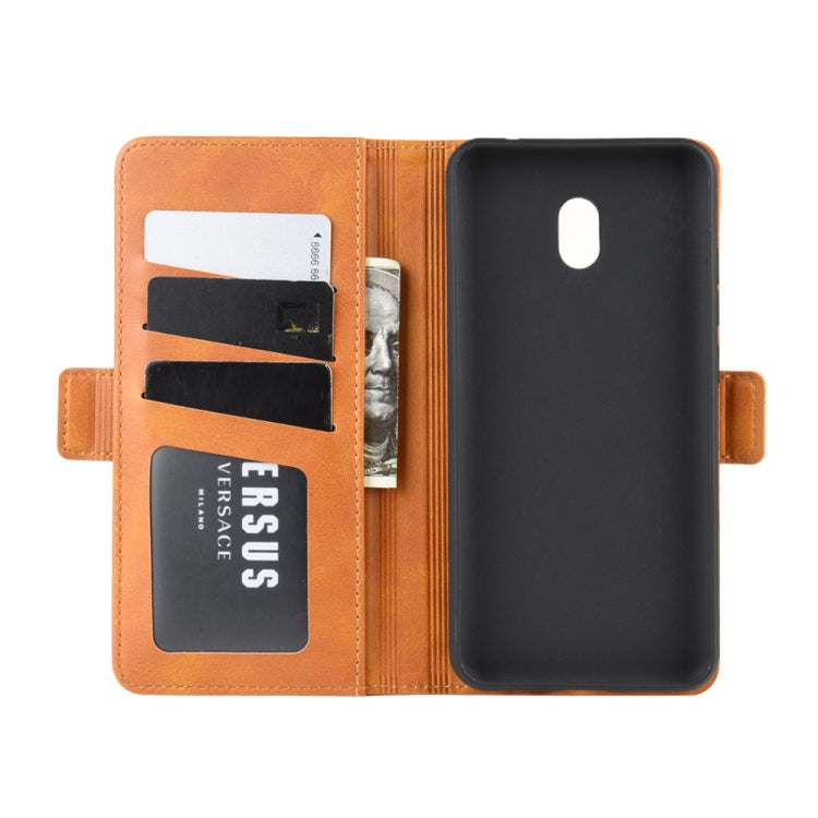 For Xiaomi Redmi 8A Dual-side Magnetic Buckle Horizontal Flip Leather Case with Holder & Card Slots & Wallet & Photo Frame