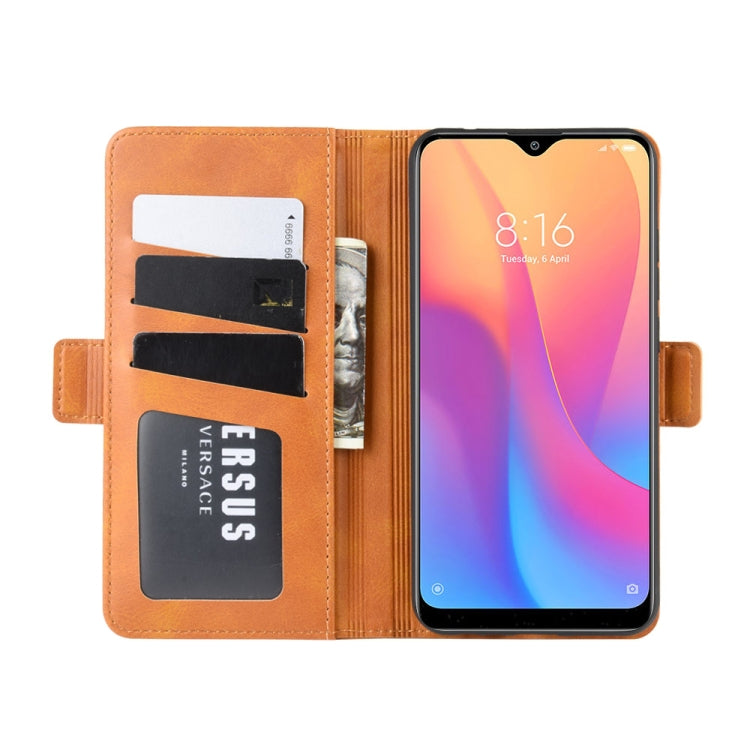 For Xiaomi Redmi 8A Dual-side Magnetic Buckle Horizontal Flip Leather Case with Holder & Card Slots & Wallet & Photo Frame