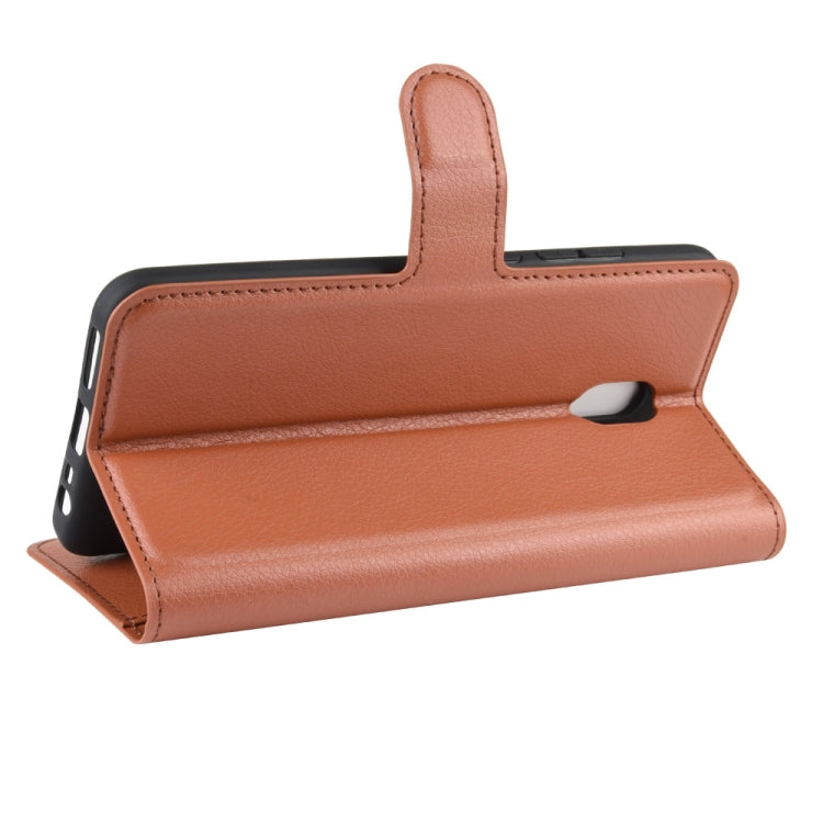 For Xiaomi Redmi 8A Litchi Texture Horizontal Flip Leather Case with Wallet & Holder & Card Slots