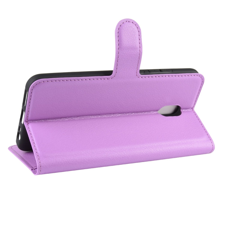 For Xiaomi Redmi 8A Litchi Texture Horizontal Flip Leather Case with Wallet & Holder & Card Slots