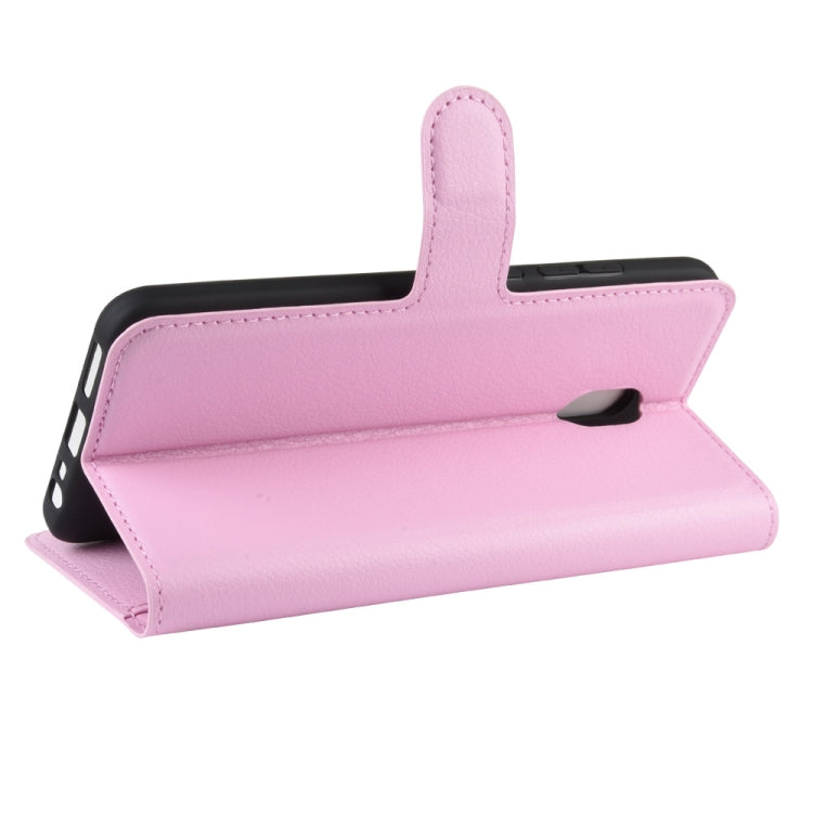 For Xiaomi Redmi 8A Litchi Texture Horizontal Flip Leather Case with Wallet & Holder & Card Slots