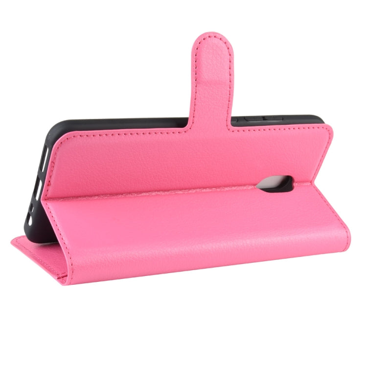 For Xiaomi Redmi 8A Litchi Texture Horizontal Flip Leather Case with Wallet & Holder & Card Slots