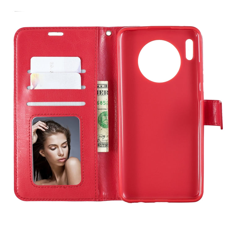 For Huawei Mate 30 Crazy Horse Texture Horizontal Flip Leather Case with Holder & Card Slots & Wallet & Photo Frame