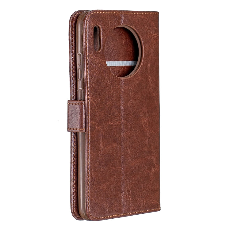 For Huawei Mate 30 Lite Crazy Horse Texture Horizontal Flip Leather Case with Holder & Card Slots & Wallet & Photo Frame