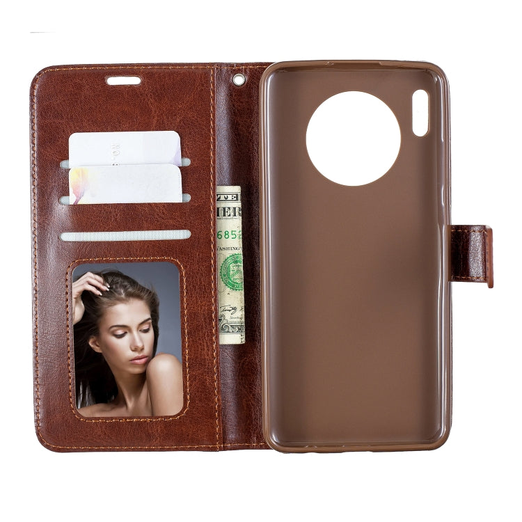 For Huawei Mate 30 Lite Crazy Horse Texture Horizontal Flip Leather Case with Holder & Card Slots & Wallet & Photo Frame