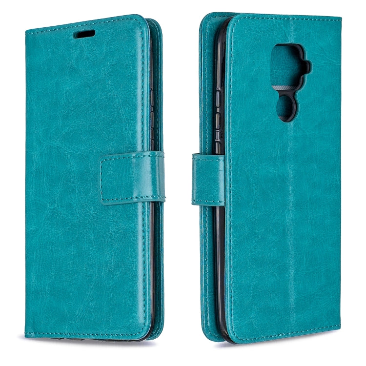 For Huawei Mate 30 Lite Crazy Horse Texture Horizontal Flip Leather Case with Holder & Card Slots & Wallet & Photo Frame