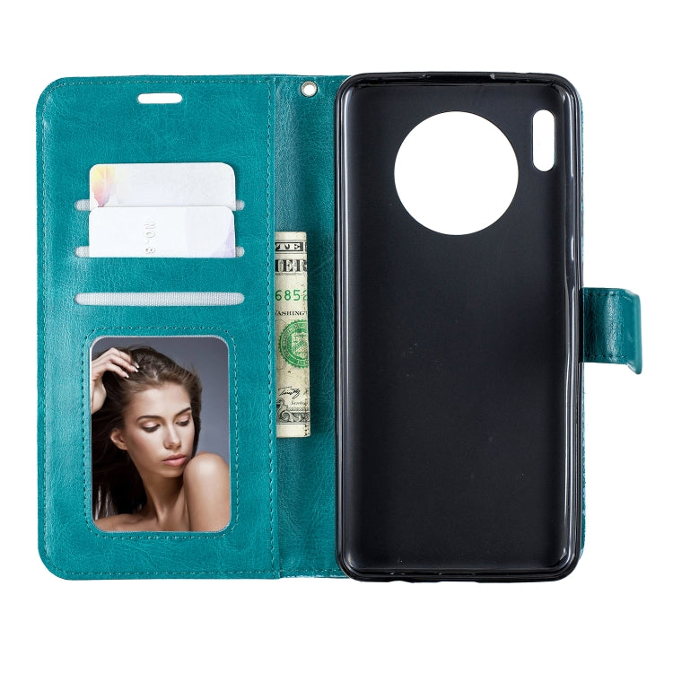 For Huawei Mate 30 Lite Crazy Horse Texture Horizontal Flip Leather Case with Holder & Card Slots & Wallet & Photo Frame