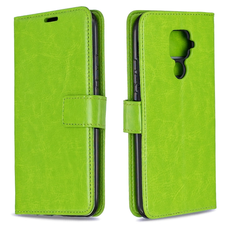 For Huawei Mate 30 Lite Crazy Horse Texture Horizontal Flip Leather Case with Holder & Card Slots & Wallet & Photo Frame