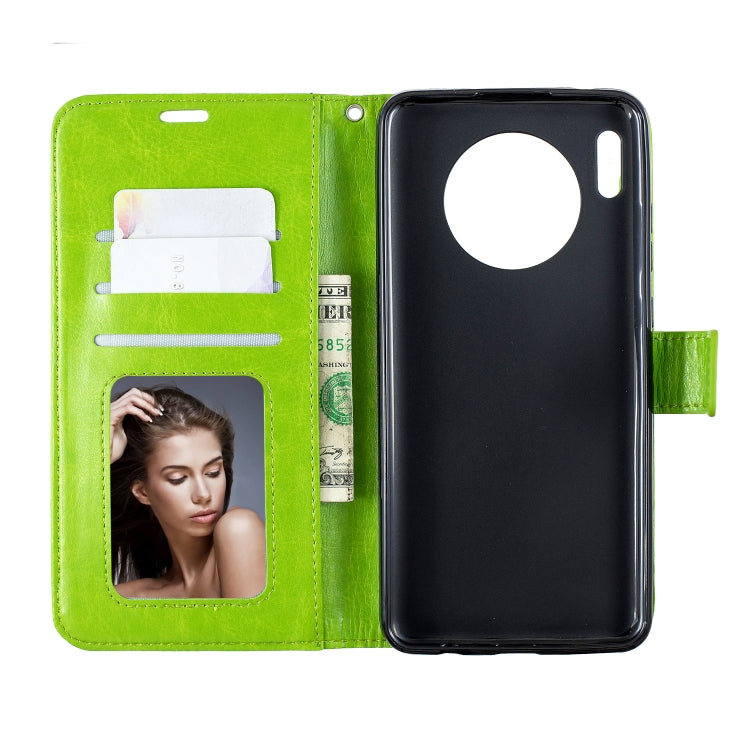 For Huawei Mate 30 Lite Crazy Horse Texture Horizontal Flip Leather Case with Holder & Card Slots & Wallet & Photo Frame