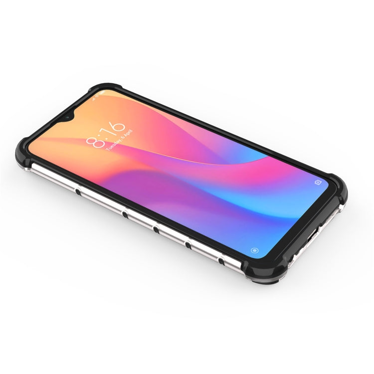 For Redmi 8 Shockproof Honeycomb PC + TPU Case