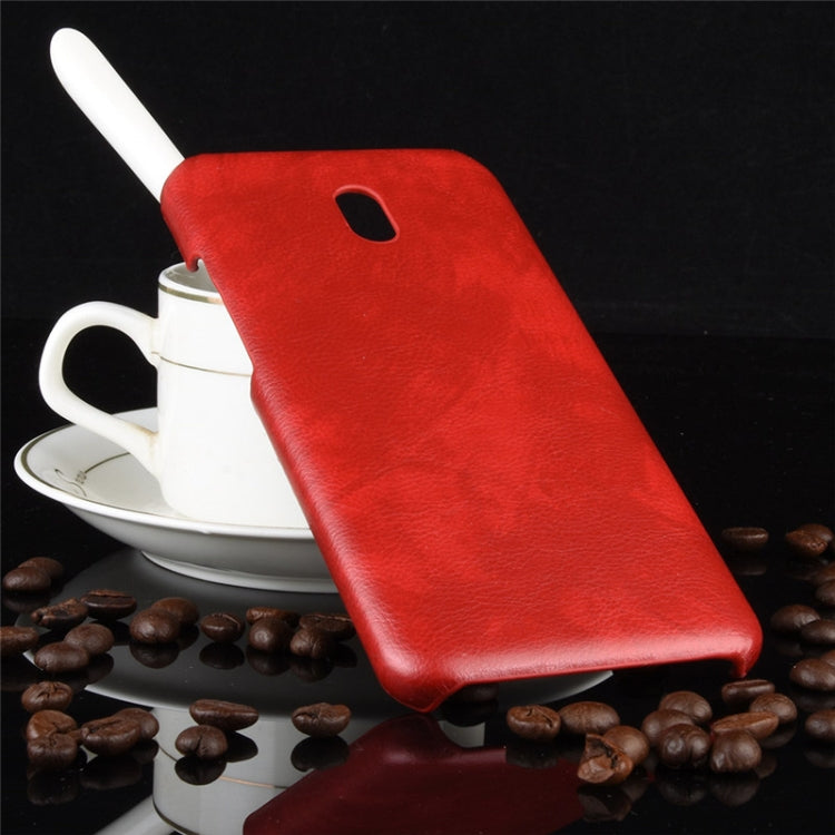 For Xiaomi Redmi 8A Shockproof Litchi Texture PC + PU Case