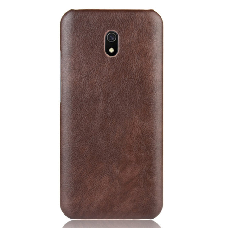 For Xiaomi Redmi 8A Shockproof Litchi Texture PC + PU Case