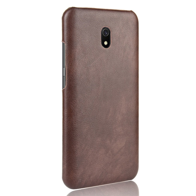 For Xiaomi Redmi 8A Shockproof Litchi Texture PC + PU Case