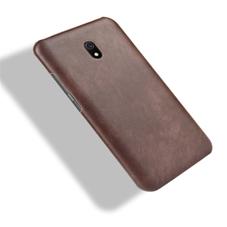 For Xiaomi Redmi 8A Shockproof Litchi Texture PC + PU Case