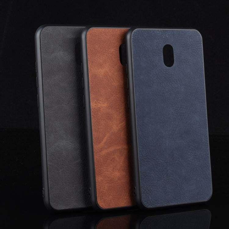 For Xiaomi Redmi 8A Shockproof Sheep Skin PC + PU + TPU Case